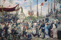 Study for 'Le 14 Juillet 1880' by Alfred Roll