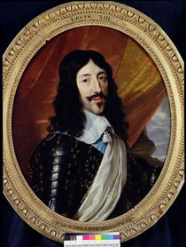 Portrait of Louis XIII after 1610 von Philippe de Champaigne
