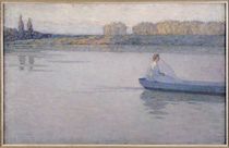 On the River, Morning, 1896 von Henri Eugene Augustin Le Sidaner