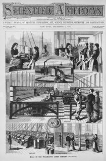 Mills of the Willimantic linen company von American School