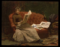 Lady Reading by Ernest Sigismund Witkamp