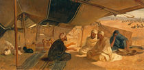 Arabs in the Desert, 1871 von Frederick Goodall
