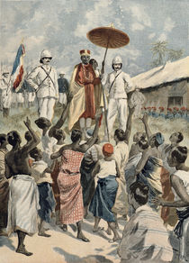 Proclamation of the New King of Dahomey von Oswaldo Tofani