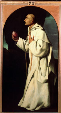 Portrait of the devout John Houghton by Francisco de Zurbaran