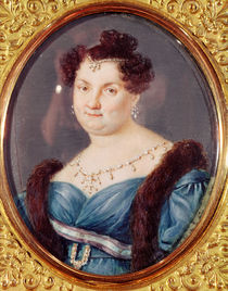 Marie-Christine de Bourbon-Sicile Queen of Spain by Spanish School