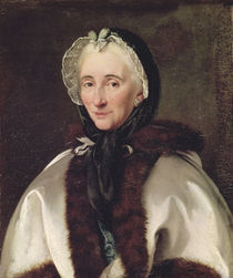 Portrait of Madame Francoise de Graffigny by French School