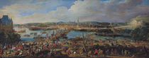 View of Rouen from Saint-Sever von Pierre-Denis Martin