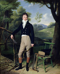 Portrait of a Man, possibly Monsieur d'Aucourt de Saint-Just by Louis Leopold Boilly