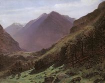 Mountain Study, c.1840-43 von Alexandre Calame