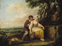 Scene Galante, 1774 by Louis Joseph Watteau