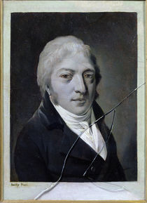 Self Portrait with Broken Glass von Louis Leopold Boilly