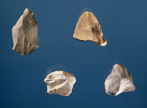 Four tools, 35000-10000 BC by Prehistoric