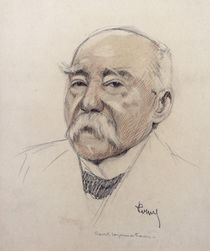Portrait of Georges Clemenceau by French School