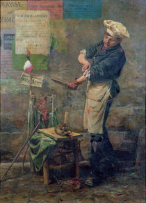 Rat Seller during the Siege of Paris by Narcisse Chaillou
