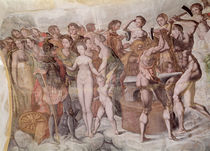 Tour de la Ligue. Members of the Medici Court as the Gods of Olympus by French School