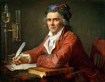 Portrait of Alphonse Leroy von Jacques Louis David