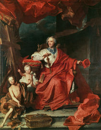 Cardinal de Bouillon Opening the 'Holy Door' by Hyacinthe Francois Rigaud