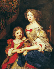 A Woman and her Son von Pierre Mignard