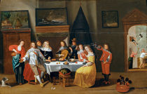The Feast by Flemish School