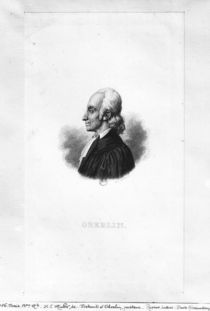 Portrait of Jean Frederic Oberlin von Henri Charles Muller