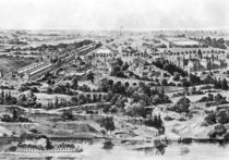 View of the Centennial Exposition by American School