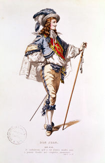 Costume design for 'Don Juan' by Moliere von French School