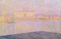 The Ducal Palace from San Giorgio by Claude Monet