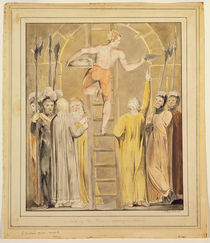 Sealing the Stone and Setting a Watch by William Blake