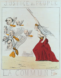 Allegory of the Commune, 1871 von J. Corseaux