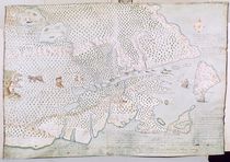 Map of the St. Lawrence Estuary by French School