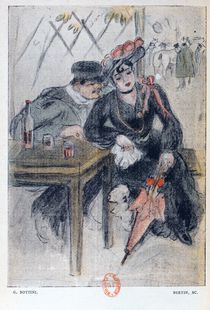 A Prostitute and her Client by Georges Bottini