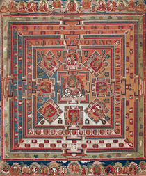 Mandala of Vaishravana by Tibetan School