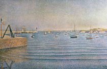 The Harbour at Portrieux, 1888 von Paul Signac