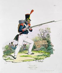 Grenadier Guard by Joseph-Louis-Hippolyte Bellange