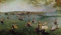 View of the Port of Naples von Pieter the Elder Bruegel