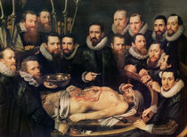 The Anatomy Lesson of Doctor Willem van der Meer in Delft von Pieter van Miereveld