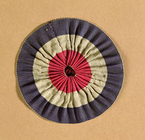 Tricolore rosette by French School