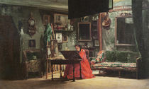 Princess Mathilde Bonaparte in her Studio by Charles Giraud