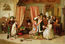 Children acting the 'Play Scene' by Charles Hunt