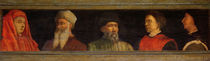 Portraits of Giotto Uccello by Paolo Uccello