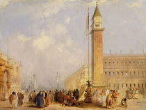 The Piazzetta, Venice by Edward Pritchett