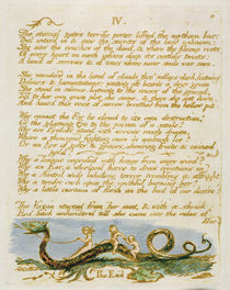 'IV / The Eternal Gates...' by William Blake