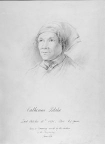 Portrait of Catherine Blake after a drawing by Frederick Tatham by George Richmond