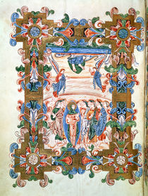 Ms 274 fol.81v The Ascension of Christ by English School