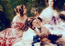 Empress Eugenie and her Ladies in Waiting von Franz Xaver Winterhalter