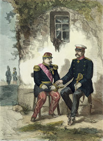Meeting between Otto von Bismarck and Napoleon III at Donchery von German School