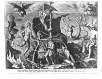 Ferdinand Magellan on board his caravel von Jan van der Straet