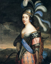 Anne de La Grange-Trianon Countess of Palluau and Frontenac von French School