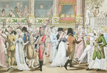 Costume Ball at the Opera, after 1800 von Jean Francois Bosio