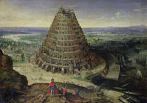 The Tower of Babel, 1594 von Lucas van Valckenborch